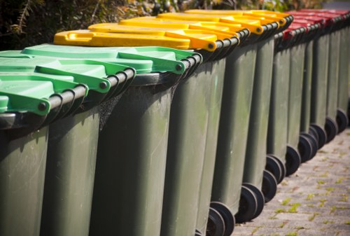 Office waste recycling in Brockley