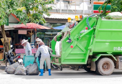 Business partners in waste management